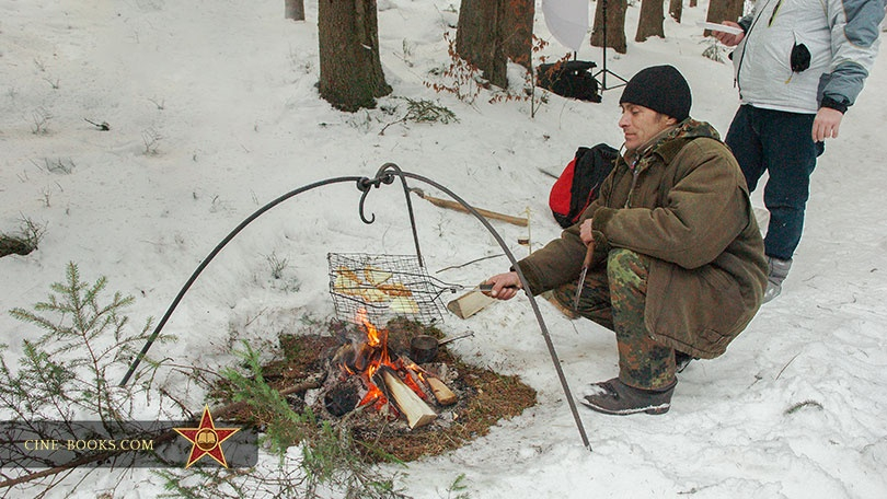 The amazing scenery, delicious pancakes, and a mischievous Malamute: how we shot “To Build a Fire.” 