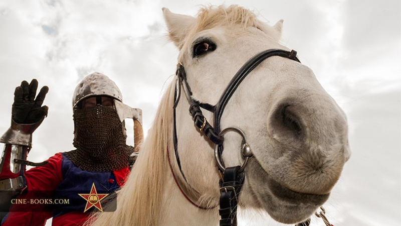 Good-humored giants and a disobedient pony. How we shot “The Brave Little Tailor” cine-book (cover)